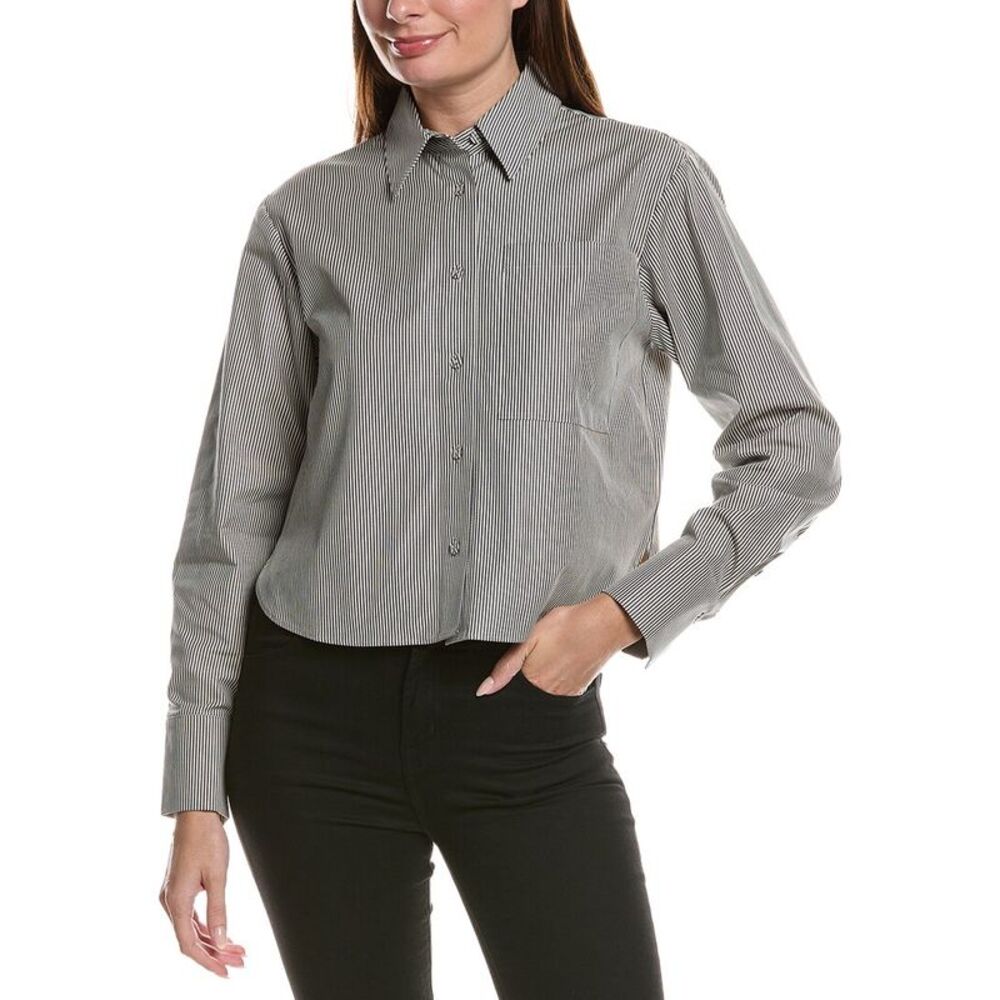 Proenza Schouler White Label Womens  Olive Shirt, Pink